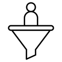 Lead conversion icon