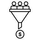 Lead conversion icon