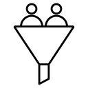 Lead conversion icon