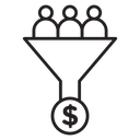 Lead conversion icon