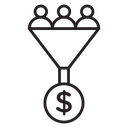 Lead conversion icon