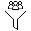 Lead conversion icon