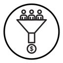 Lead conversion icon