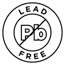Lead Free Black Outline icon