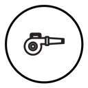 Leaf blower icon