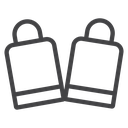 Leaning Shopping Totes icon