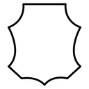 Leather material icon