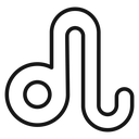Leo zodiac sign icon