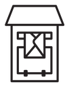 Letter box icon