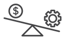 Leverage icon