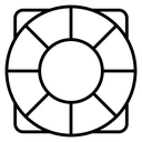 Life Buoy Rope Ring icon
