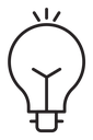 Light bulb icon