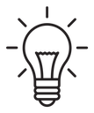 Light bulb icon