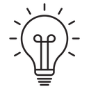 Light bulb icon