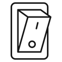 Light switch off 4 icon