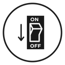Light switch off icon