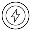 Lightning bolt icon