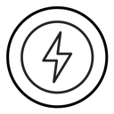 Lightning bolt icon