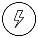 Lightning bolt icon