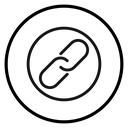 Link Chain Circle icon