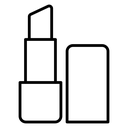 Lipstick Black Outline icon