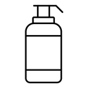 Liquid soap bottle icon