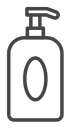 Liquid soap bottle icon