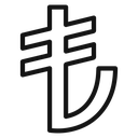 Lira sign 5 icon