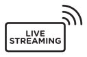 Live streaming icon