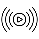 Live Streaming Play Waves icon
