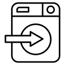 Loading laundry icon