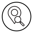 Location search icon