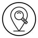 Location search icon