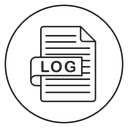 Log file icon