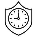 Long term protection icon