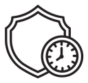 Long term protection icon