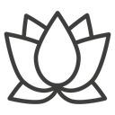 Lotus flower icon