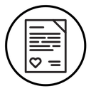 Love letter icon