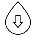 Low water level icon