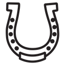 Lucky horseshoe icon