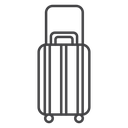 Luggage Black Outline icon
