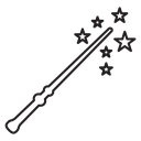 Magic wand icon
