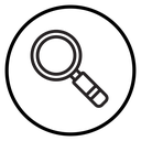 Magnifying glass icon