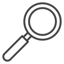 Magnifying glass icon