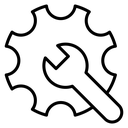 Maintenance repair icon