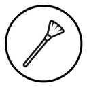 Makeup brush icon
