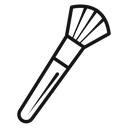 Makeup brush icon