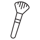 Makeup brush icon