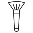 Makeup brush 2 icon