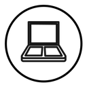 Makeup palette icon